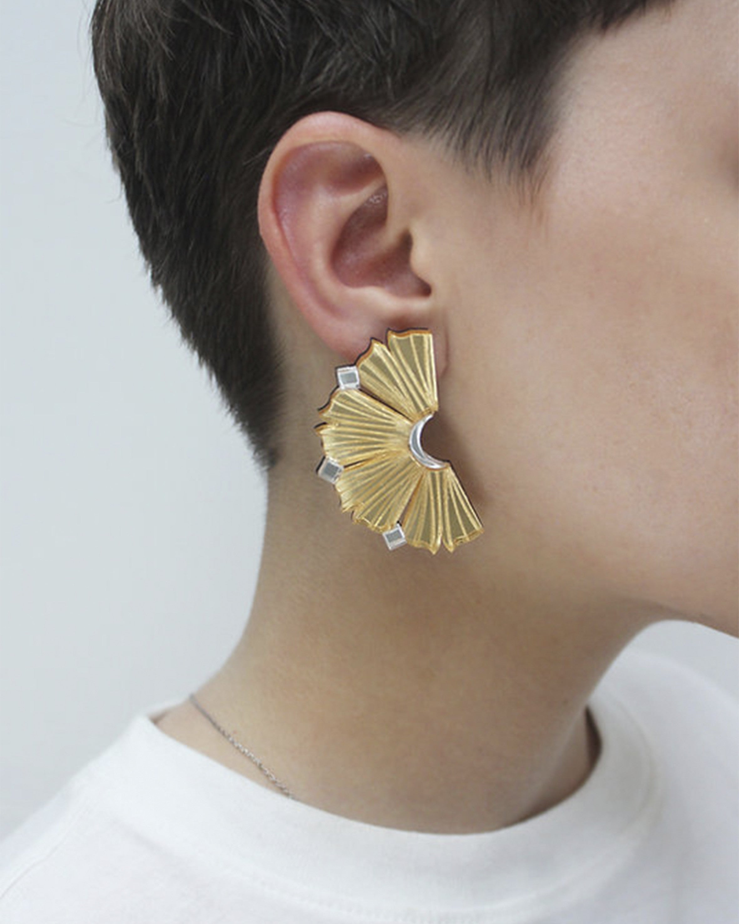 Pendientes Nalla dorados