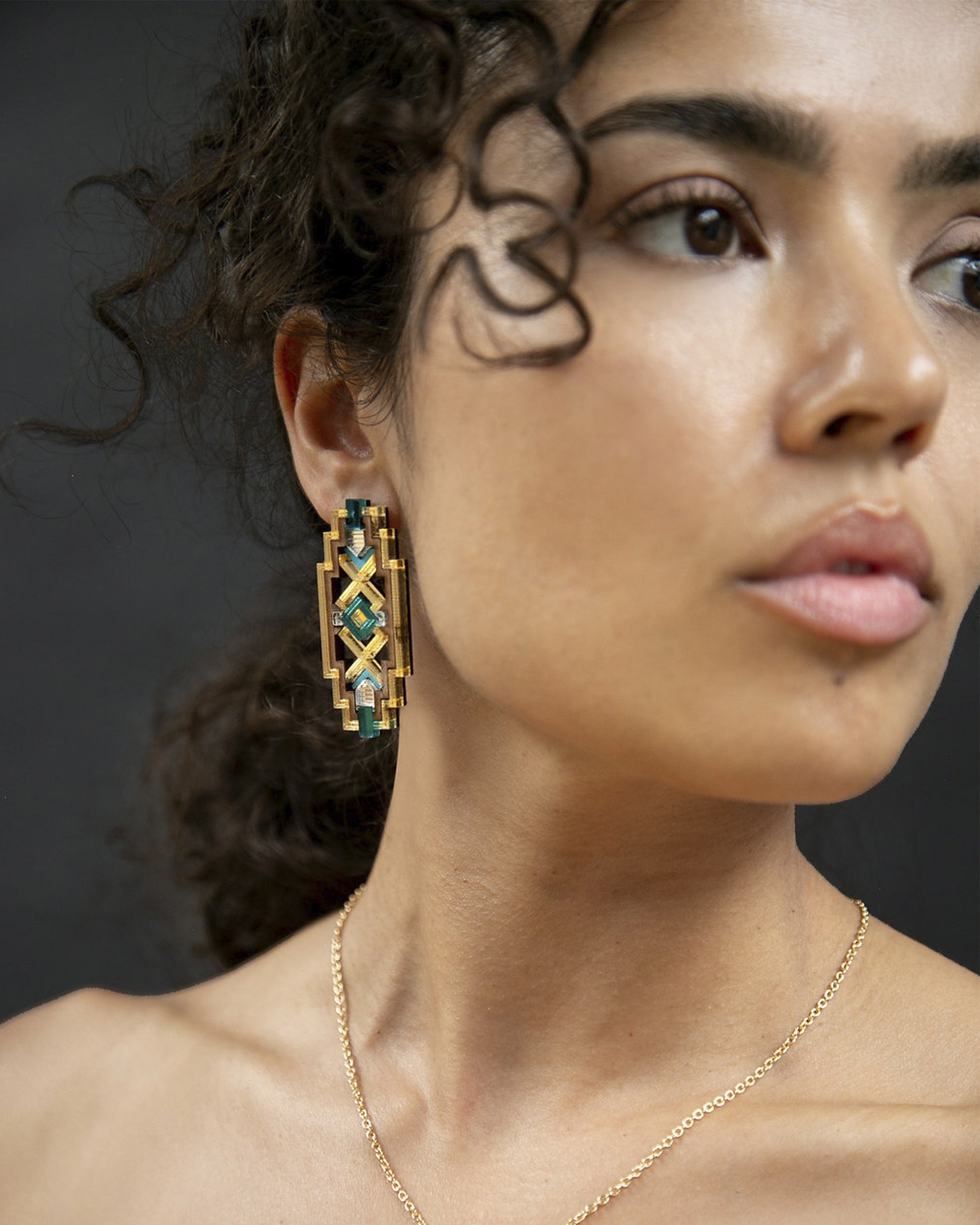 Pendientes Zulia Jade