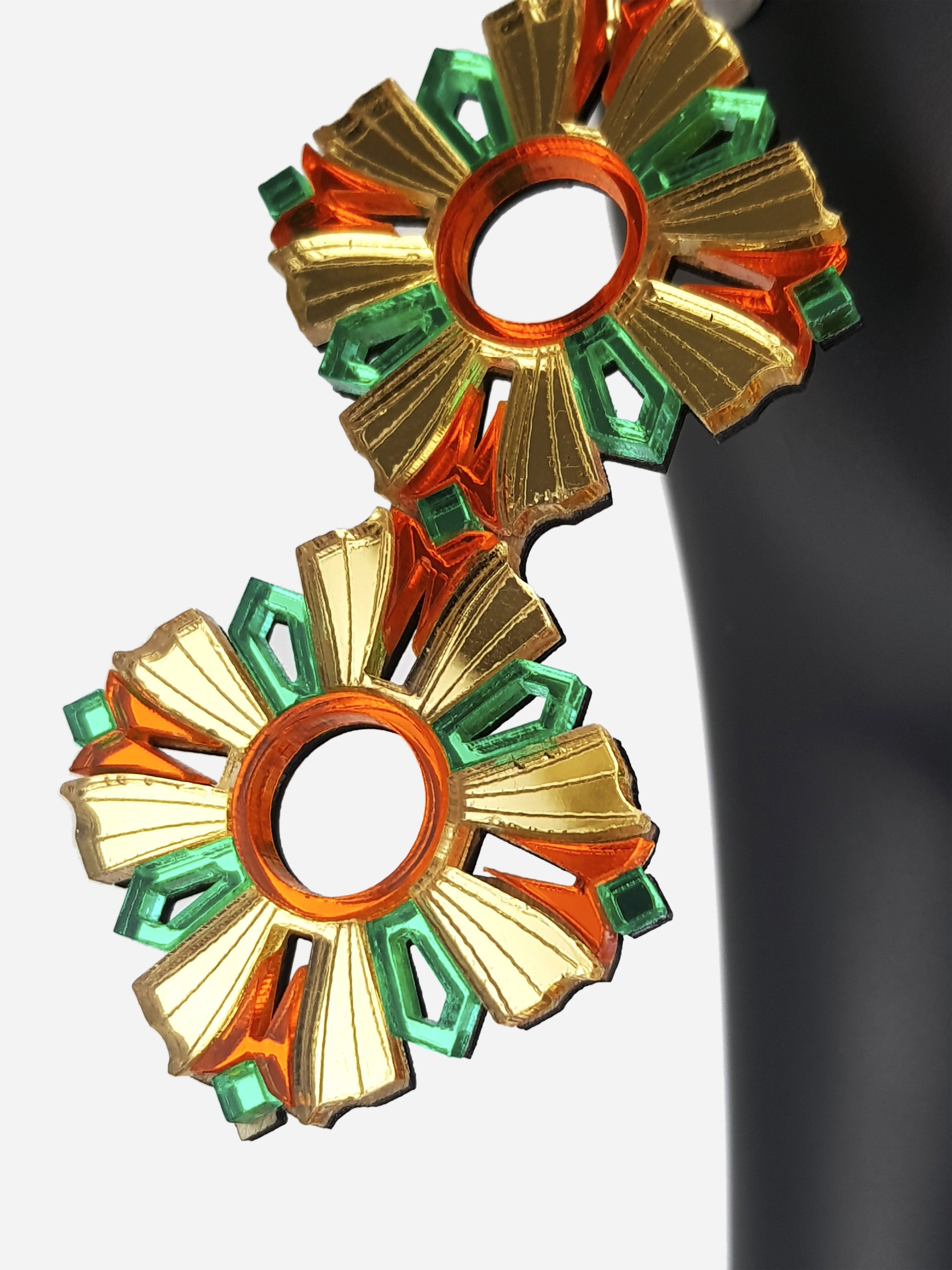 Pendientes Uzuri Naranja