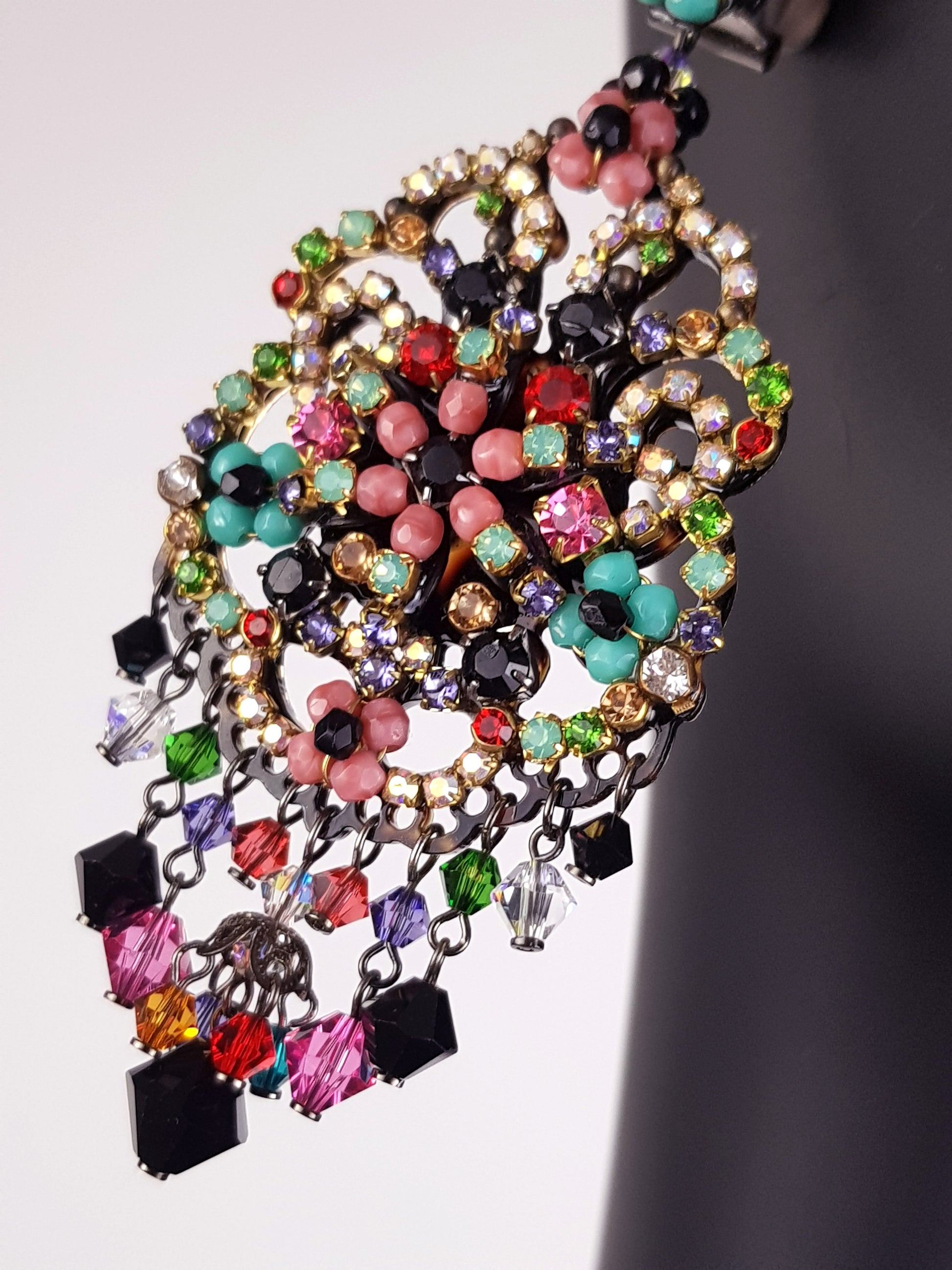 Galilea Swarovski multicolor earrings 