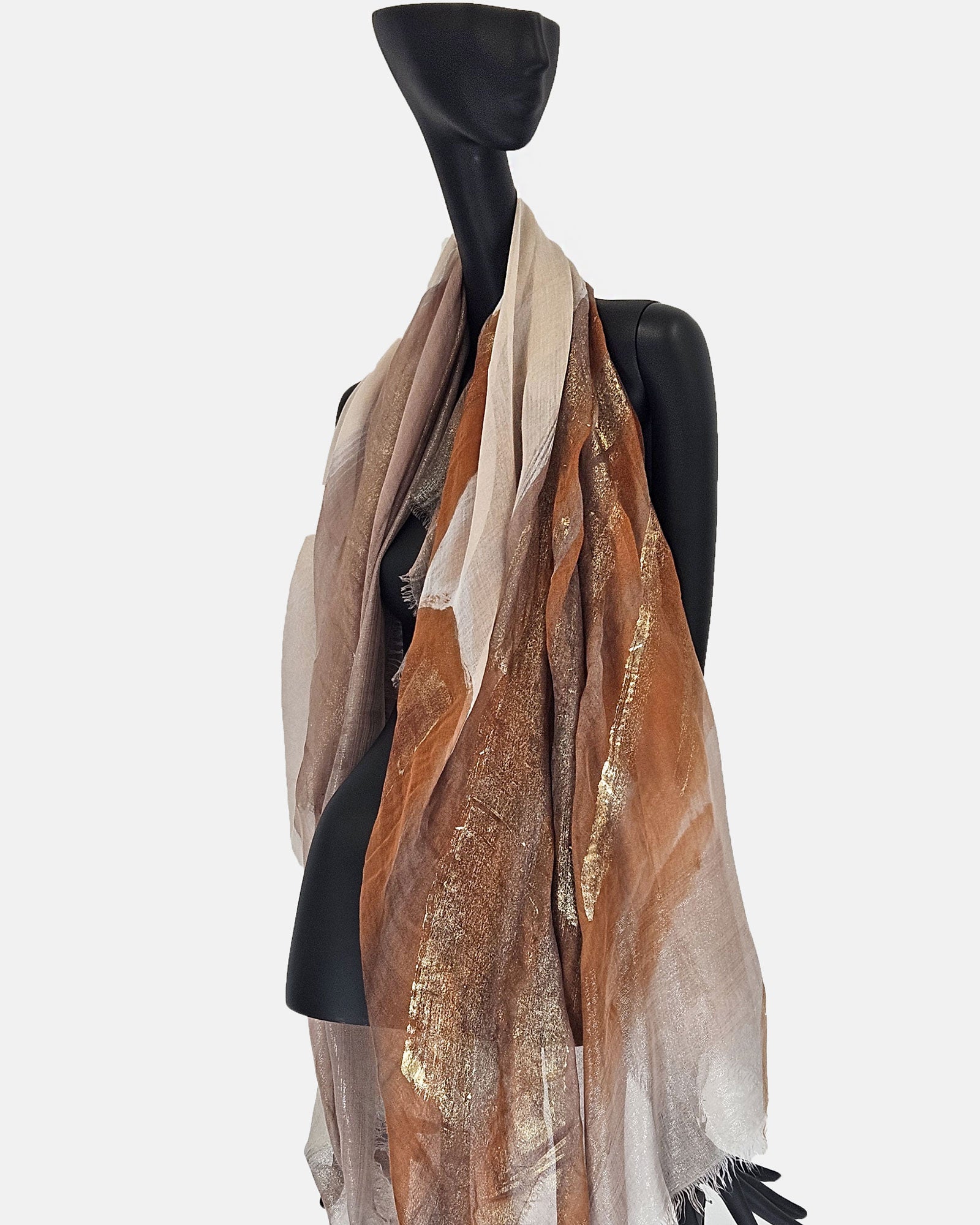 Gold Kledy scarf 
