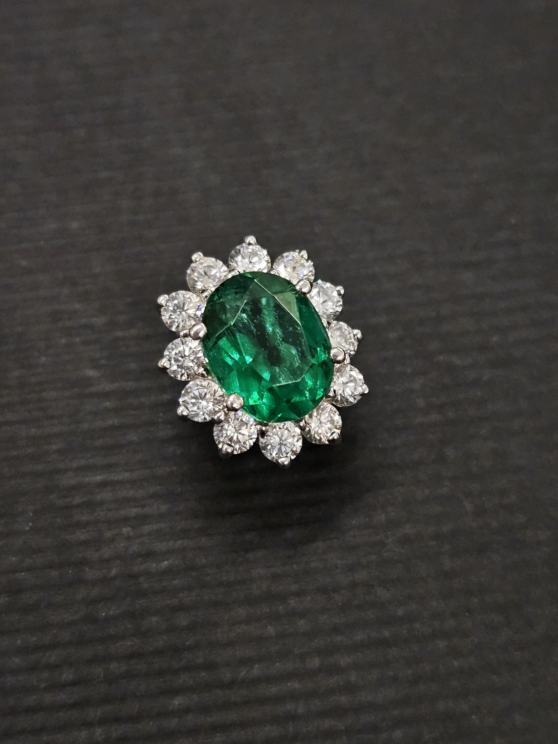 Pendientes Lady verde esmeralda