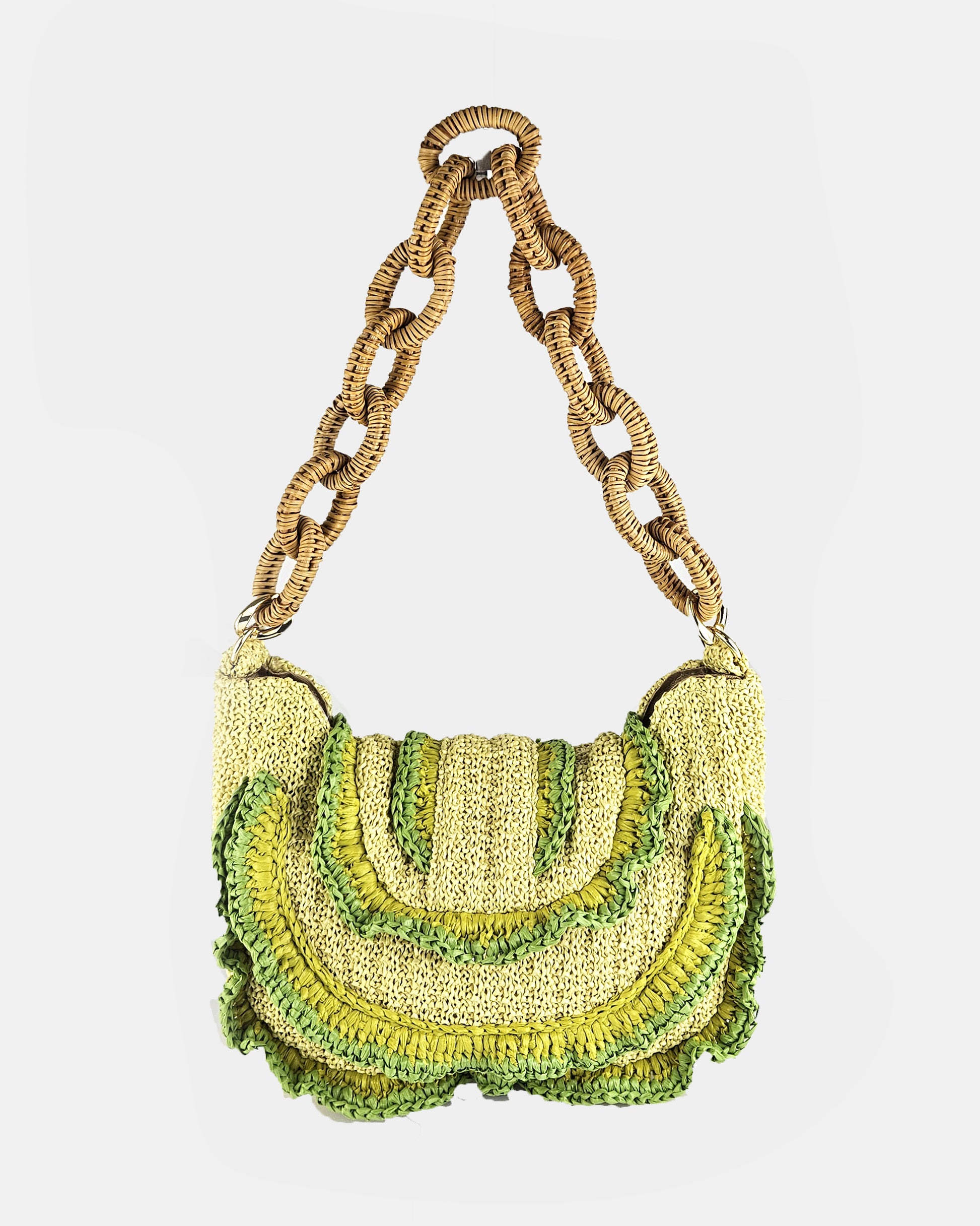 Bolso Knit Maggi verde