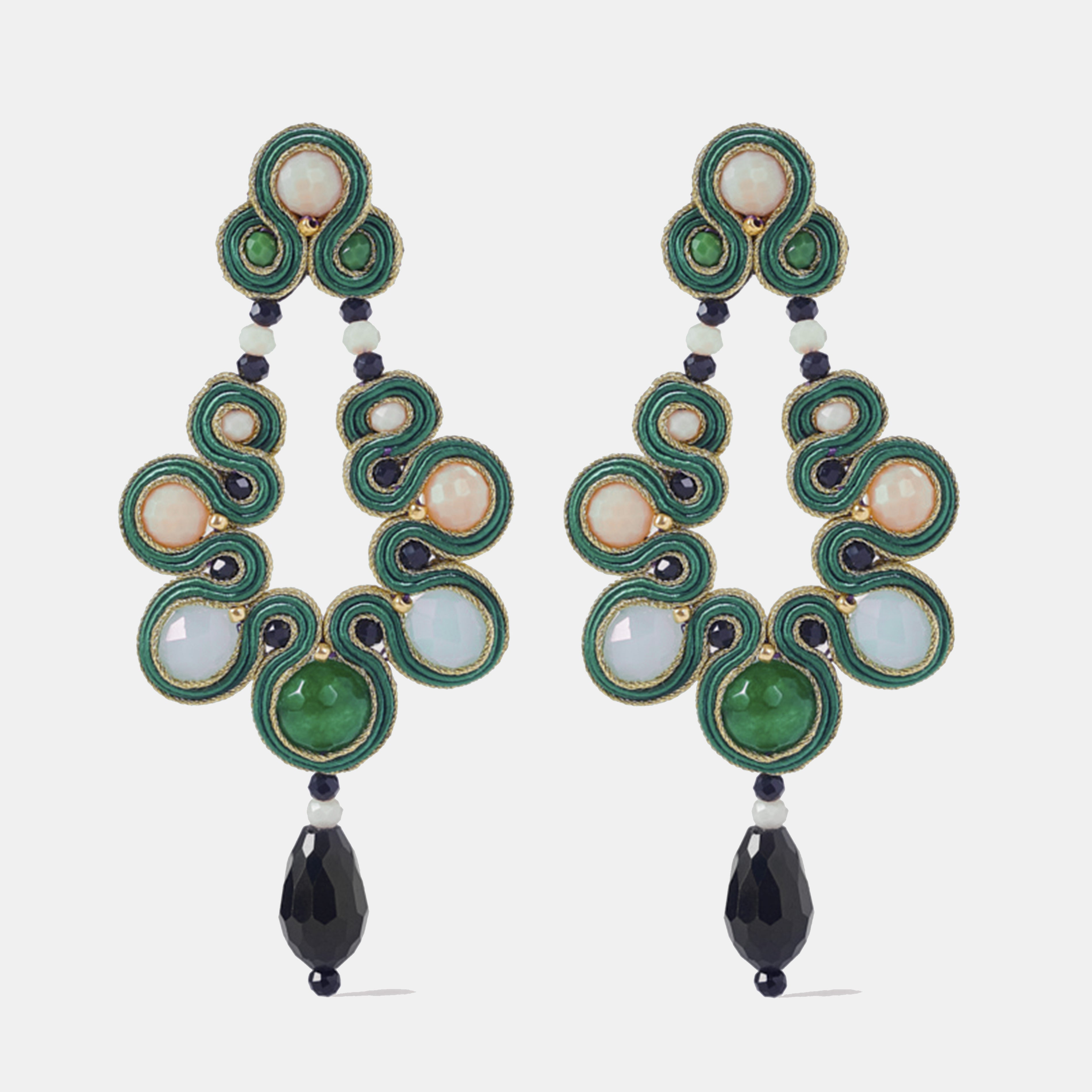 Pendientes María Antonieta Pompadour