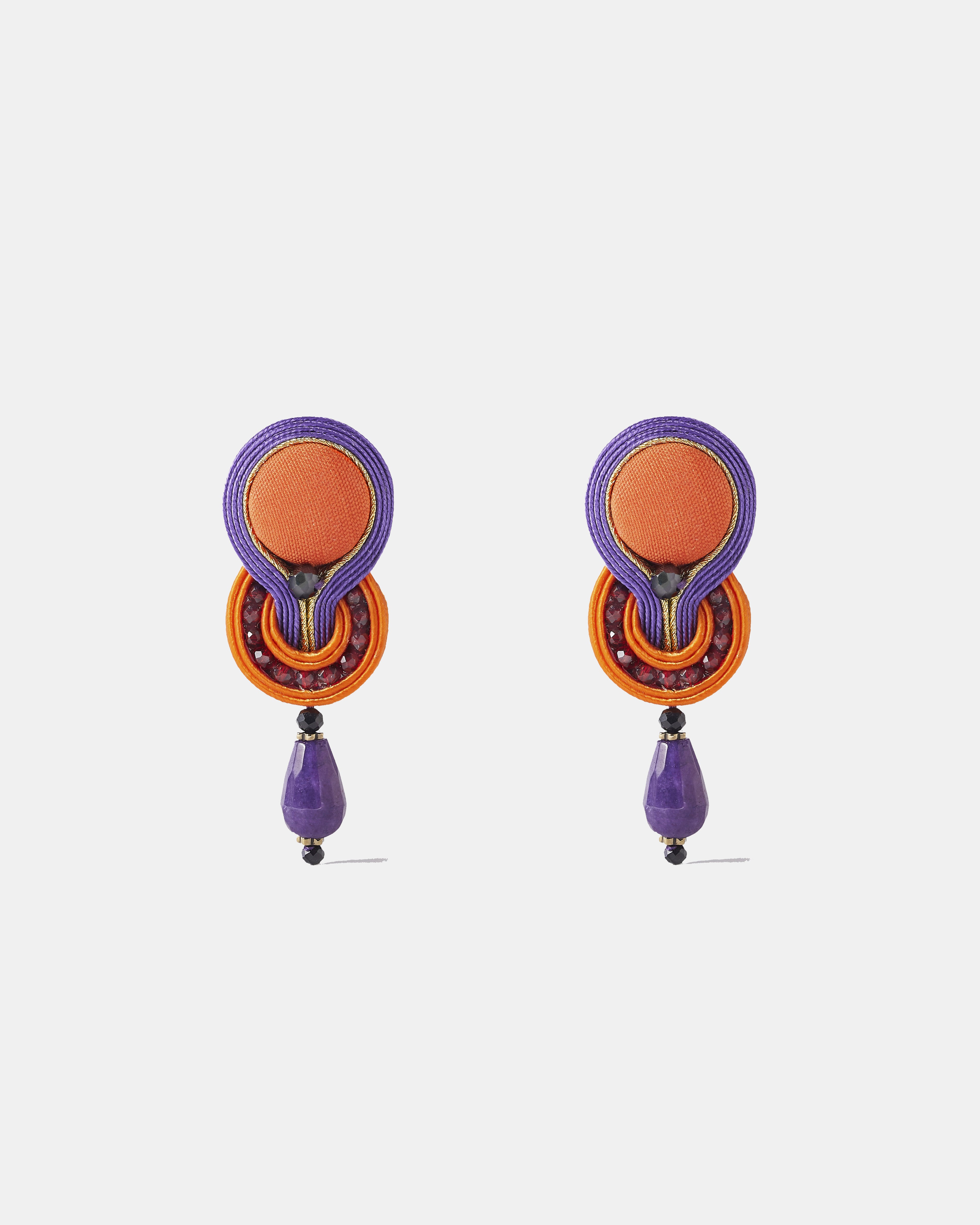 Boucles d'oreilles Tommasa Tangerine