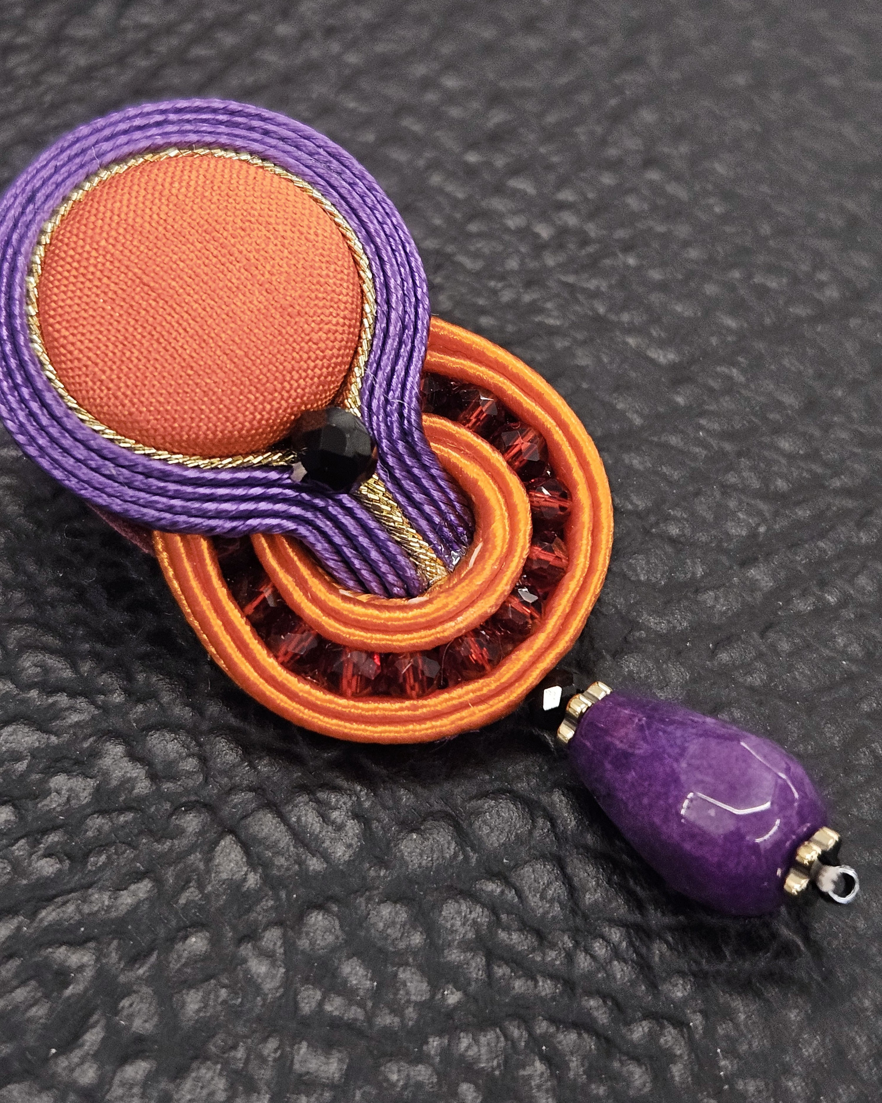 Boucles d'oreilles Tommasa Tangerine