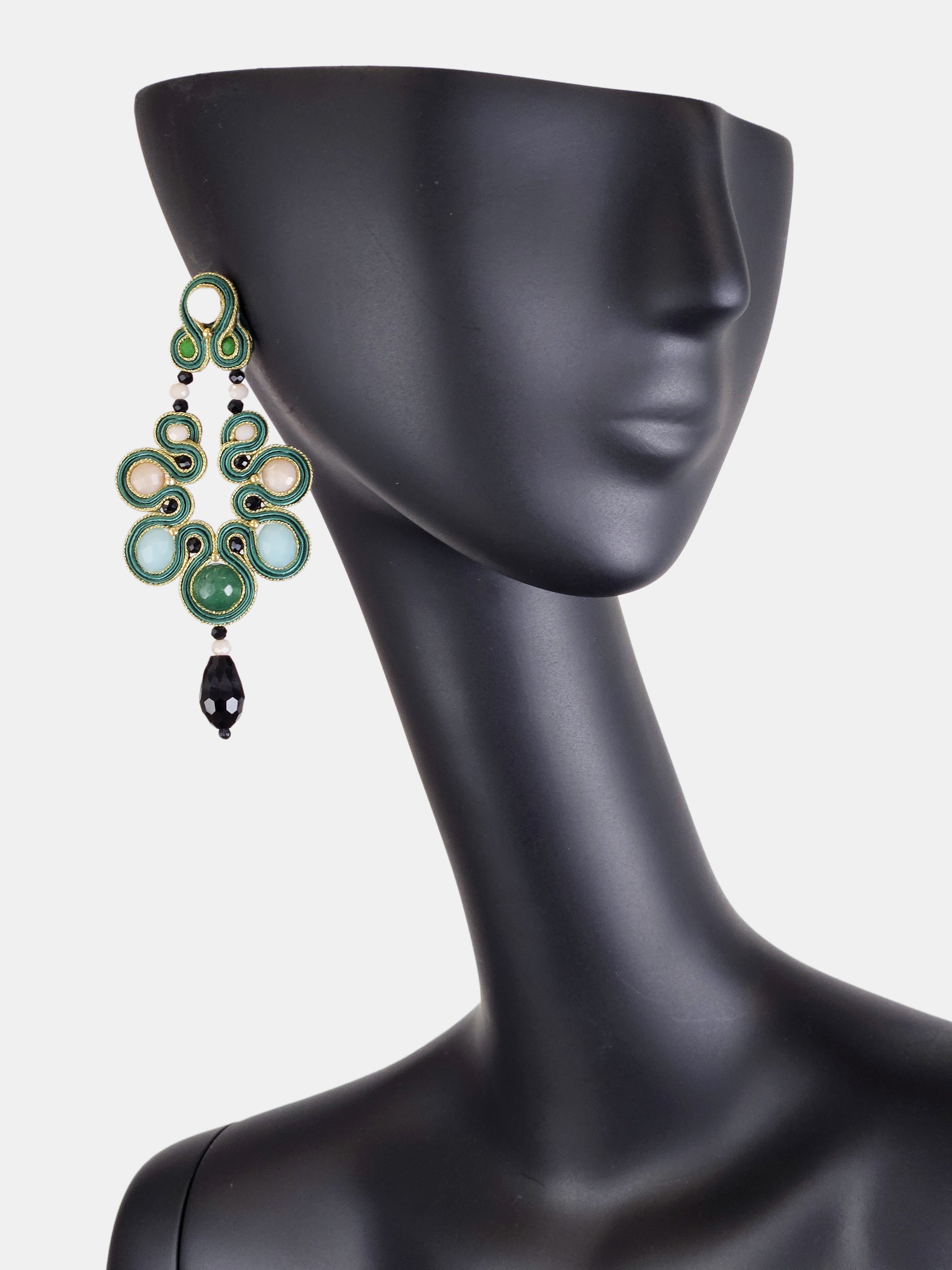 Pendientes María Antonieta Pompadour