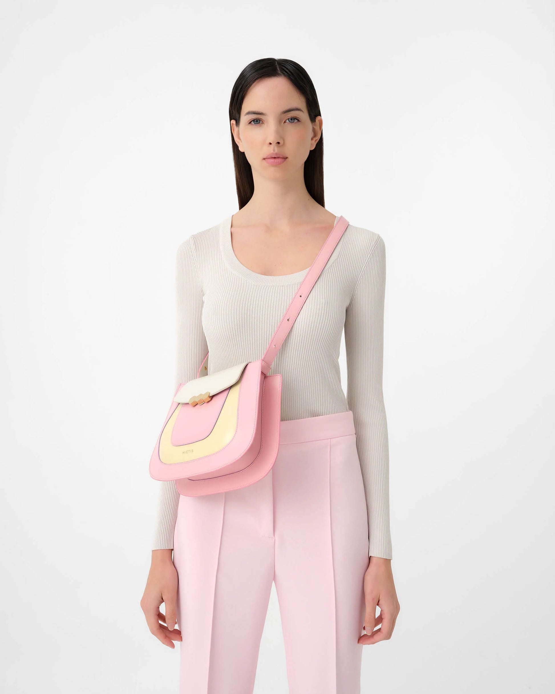 Jill bag Pink-Cream