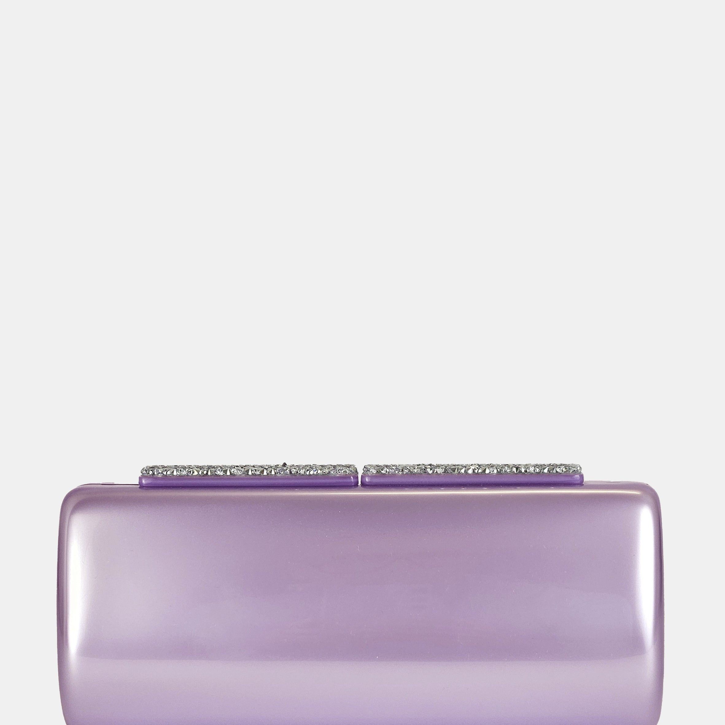 Clutch fiesta pequeño swarovski lila