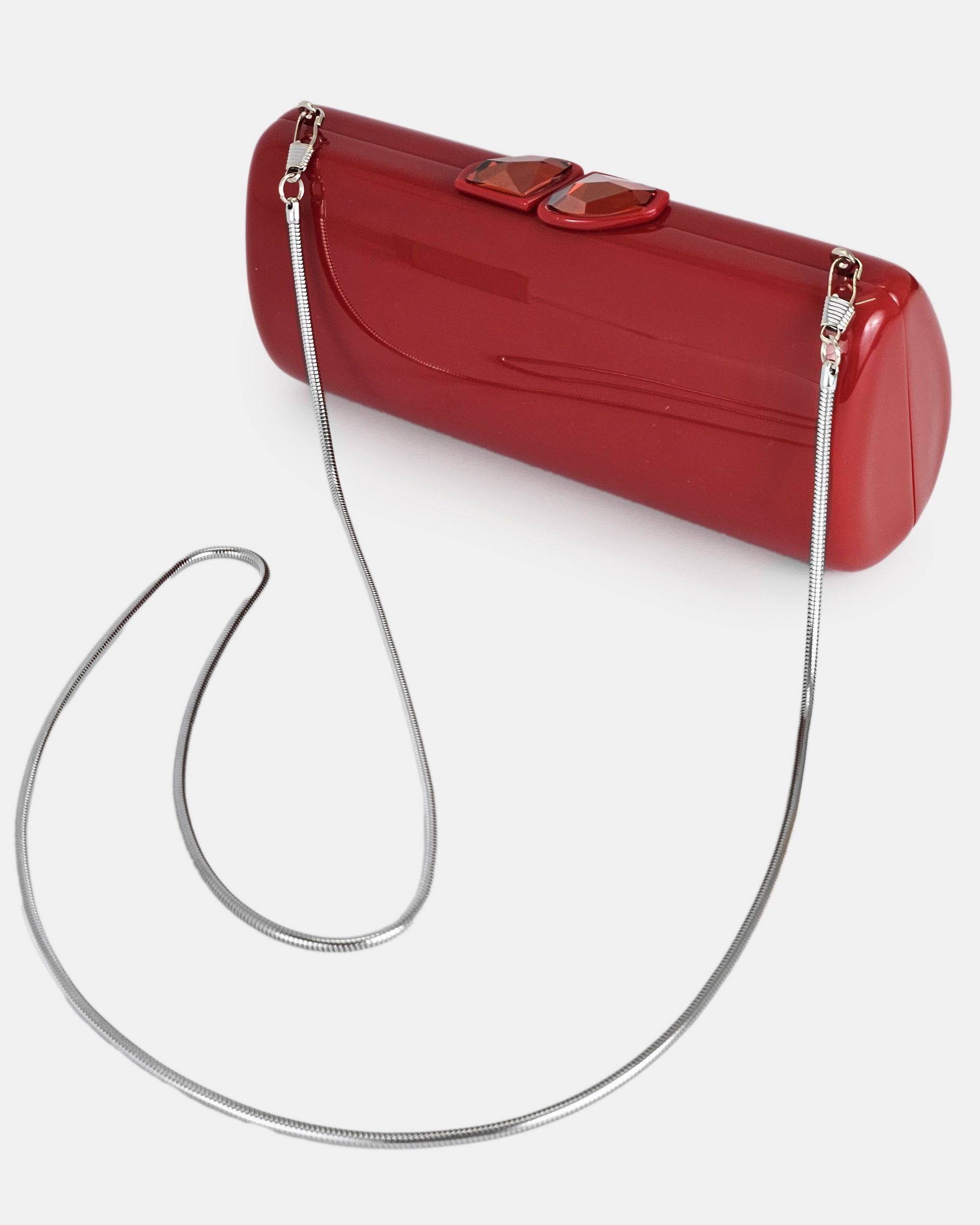 Bolsito Doha rojo swarovski