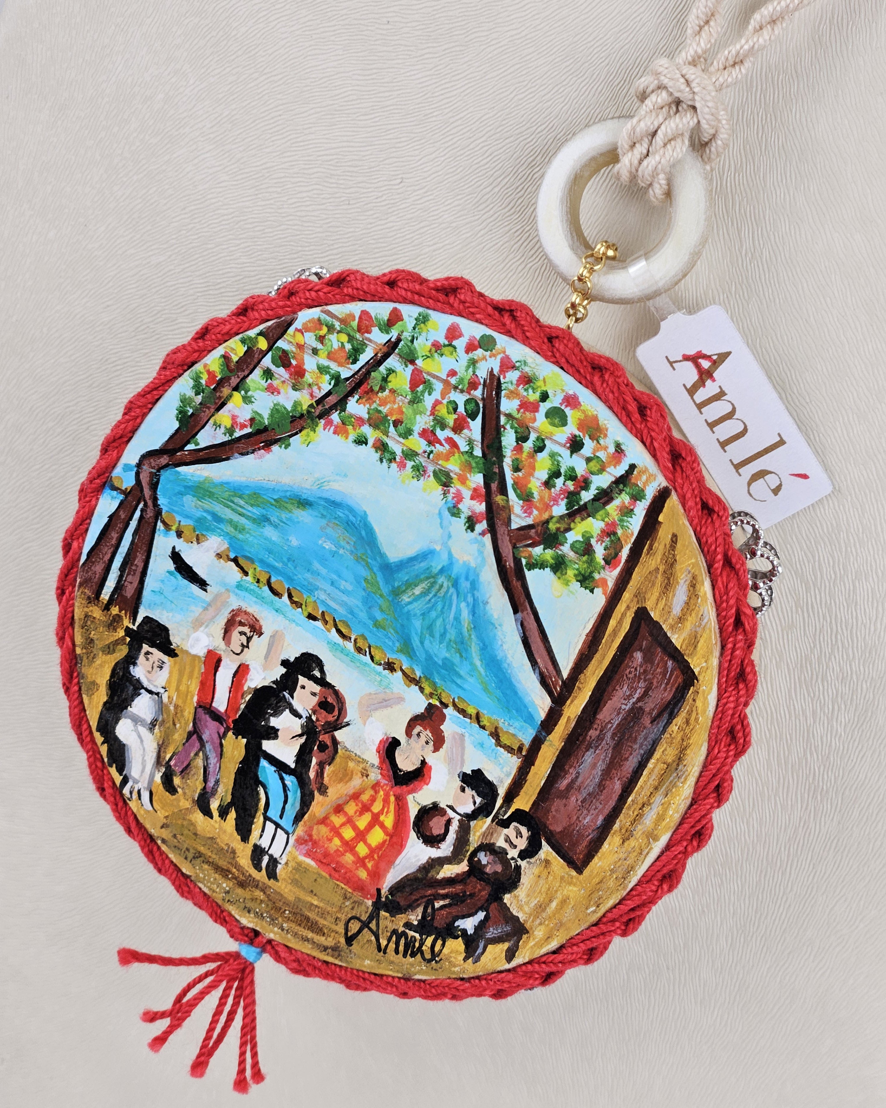 Colgante tambor Danza