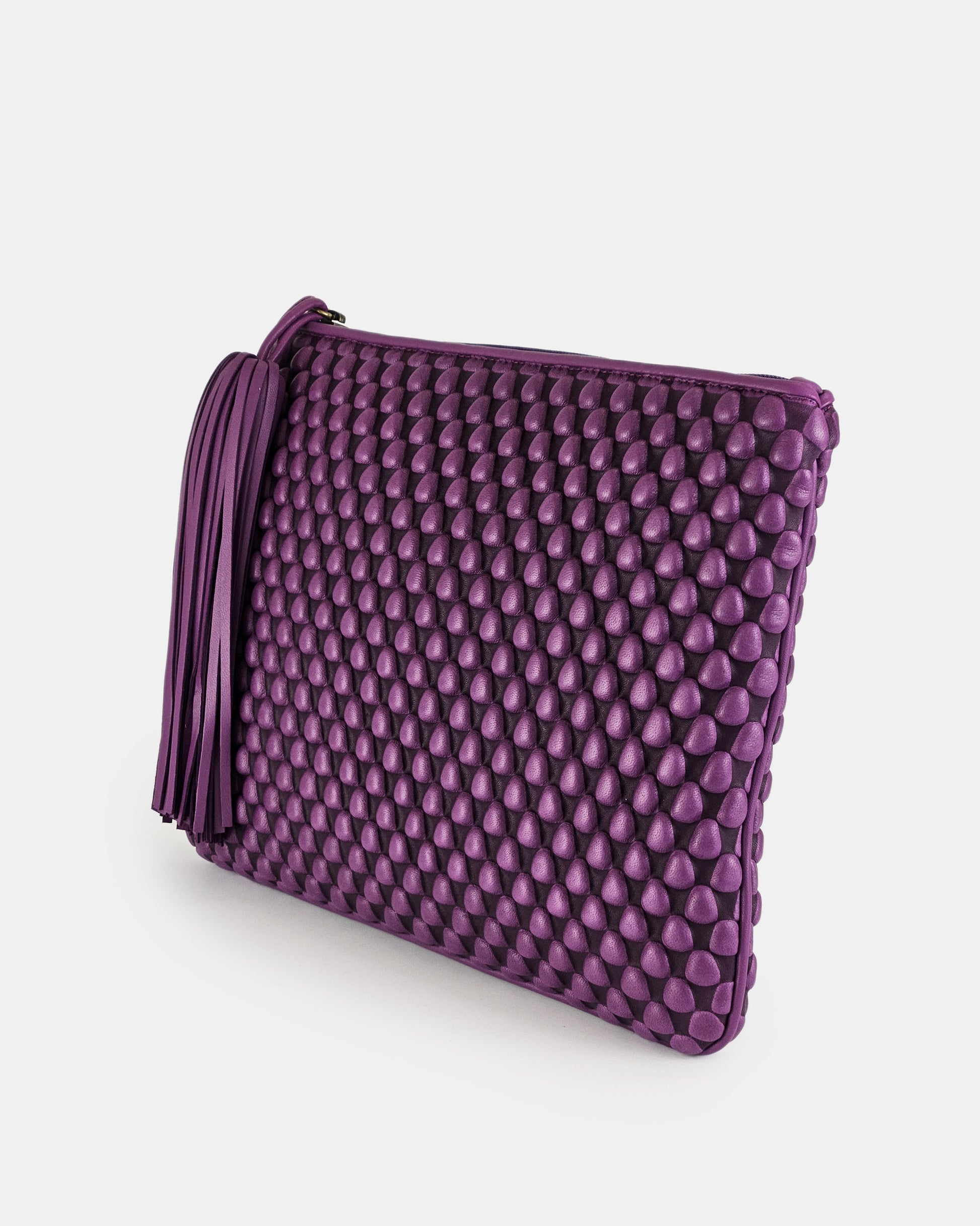 Pochette extra Large Plum