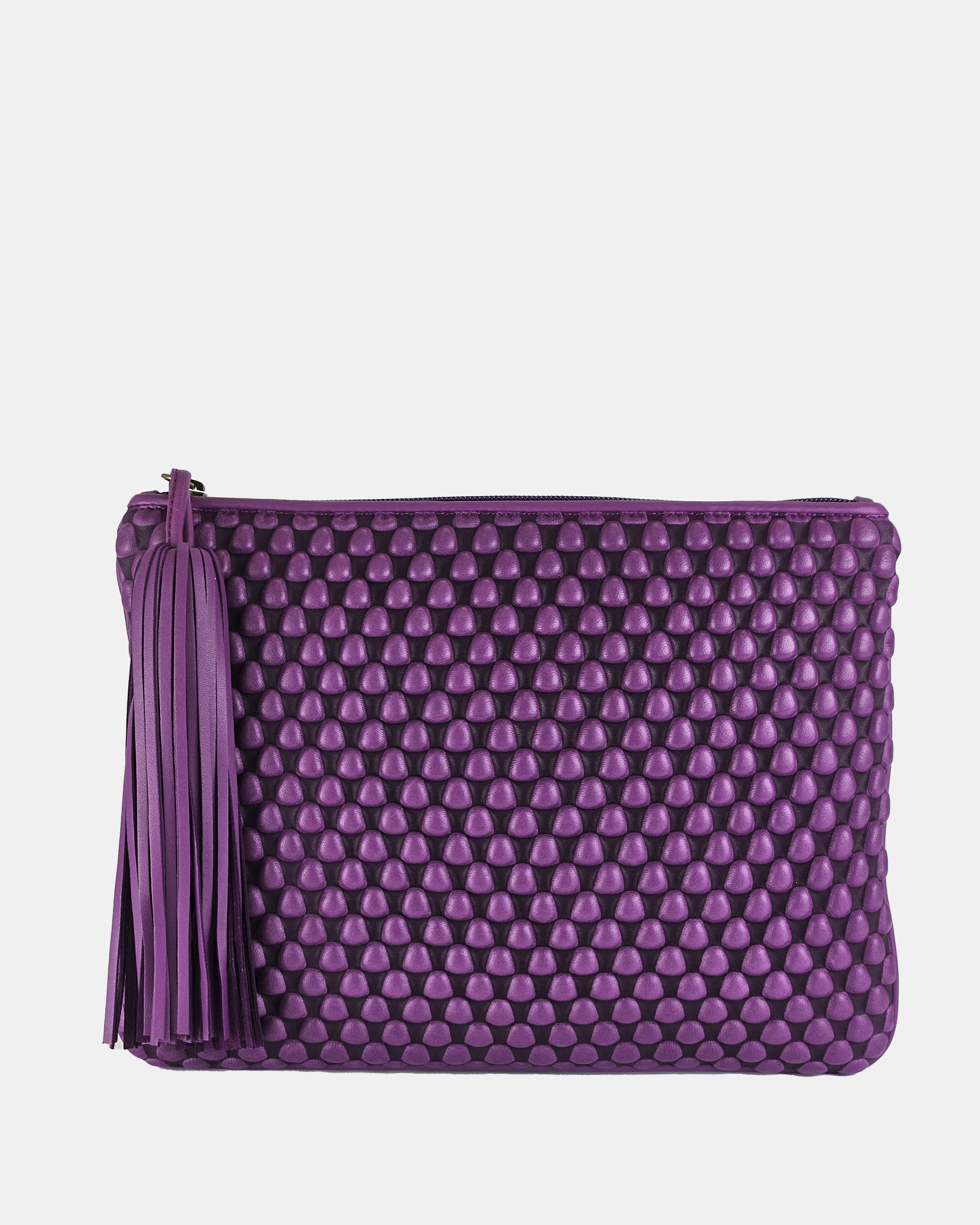 Pochette extra Large Plum