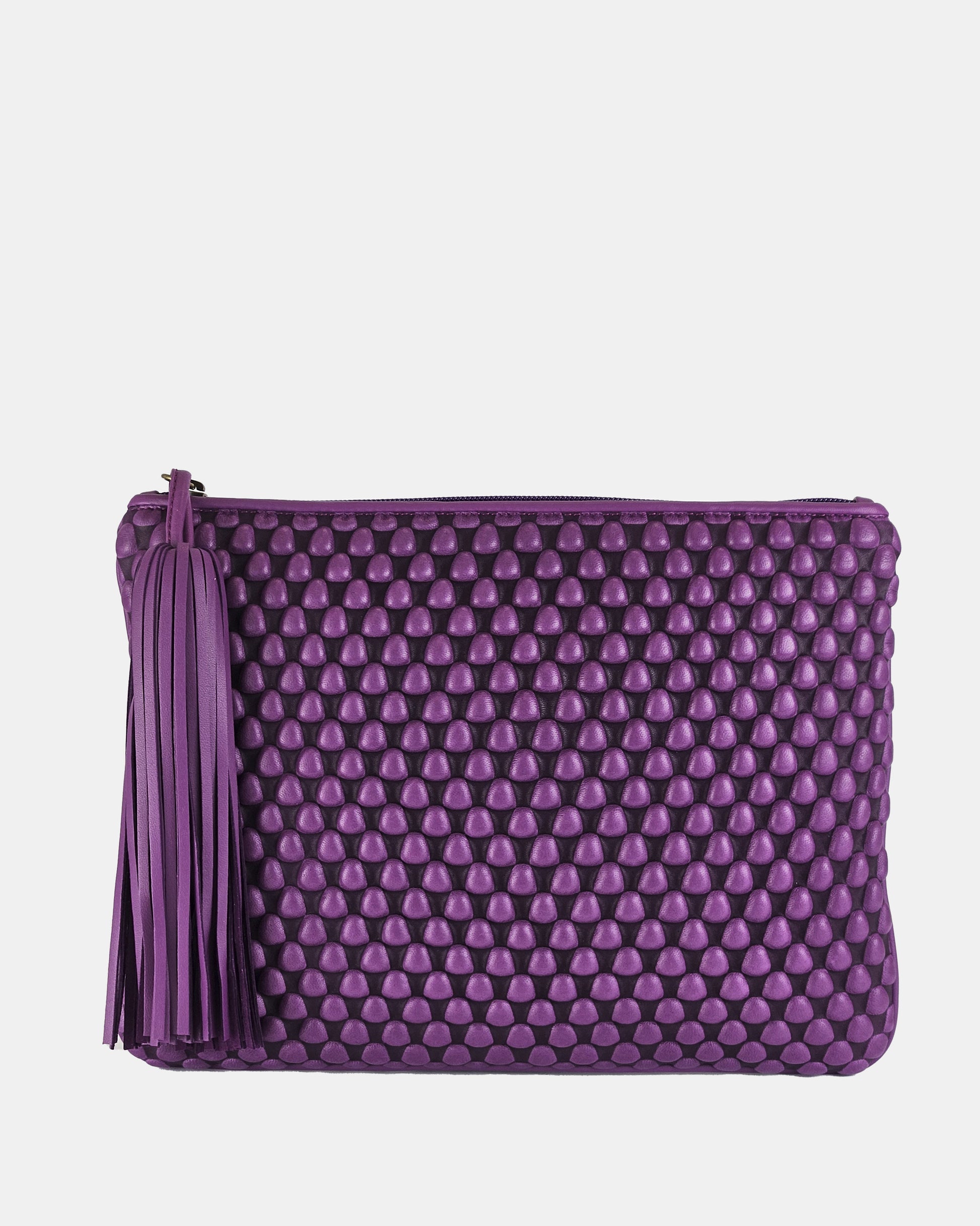 Pochette extra Large Plum