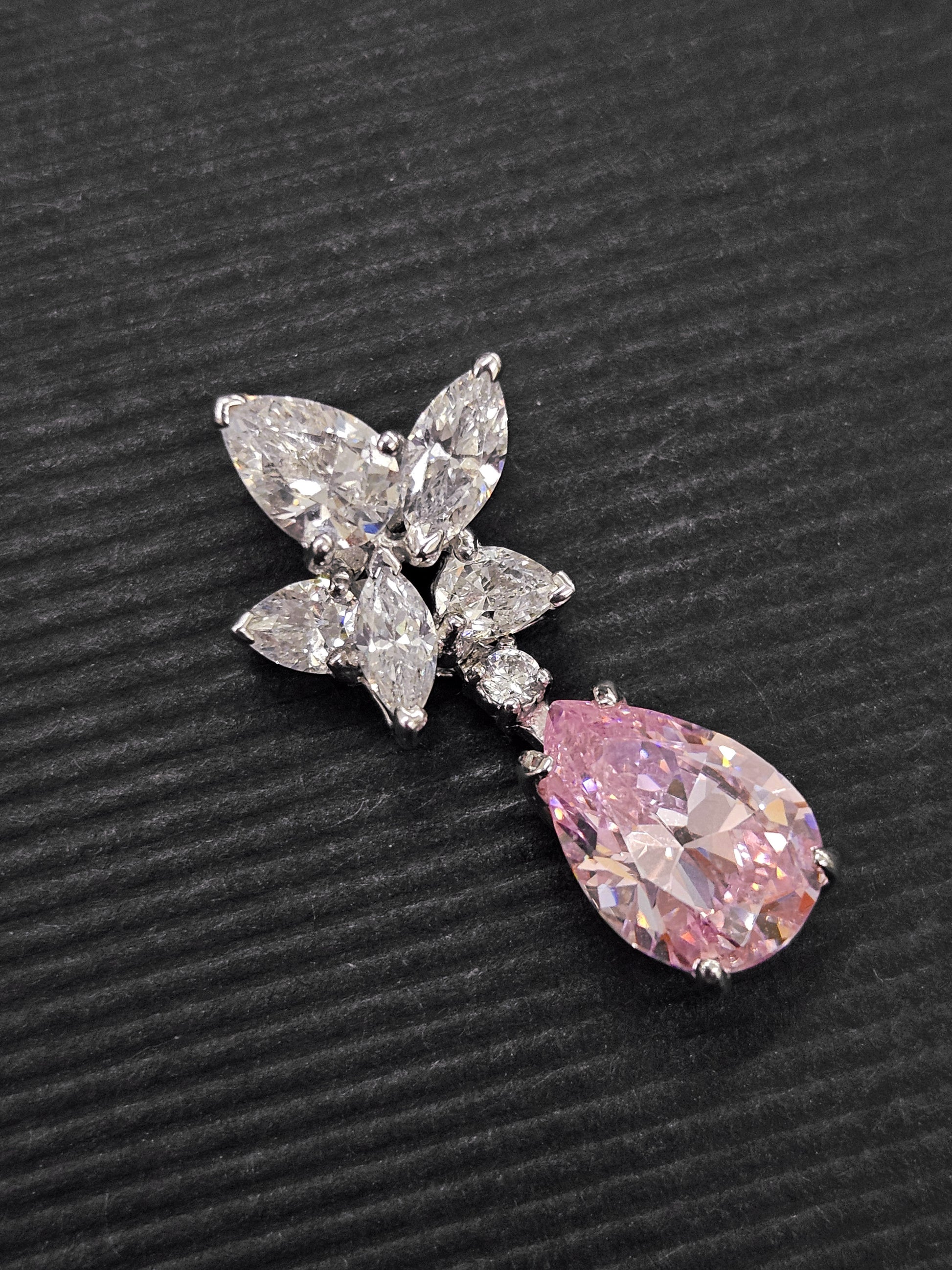 Pendientes Glow plata y zirconitas