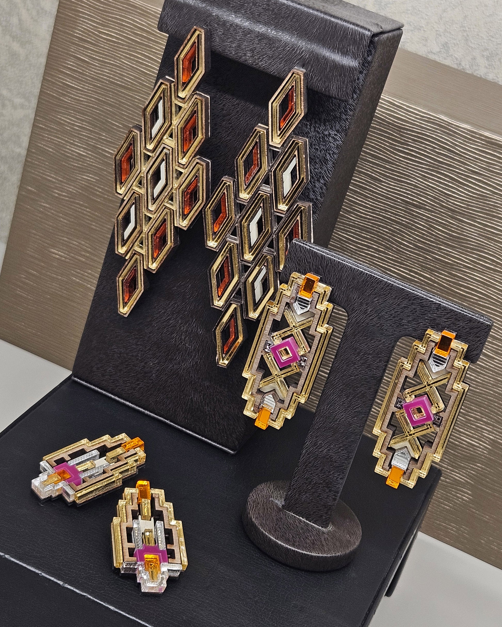 Pendientes Estelle Naranjas