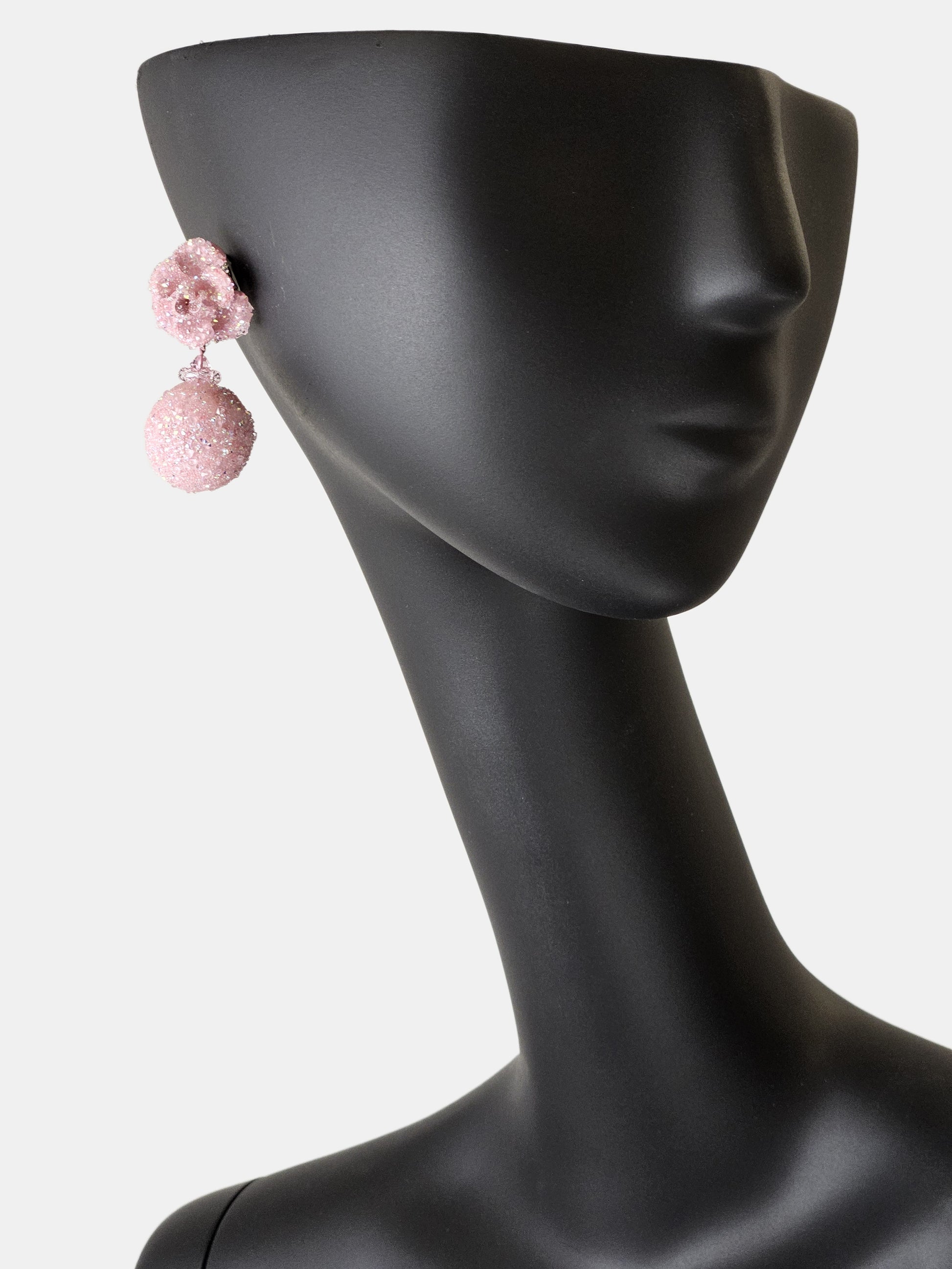 Dublos Swarovski pink ball pendant