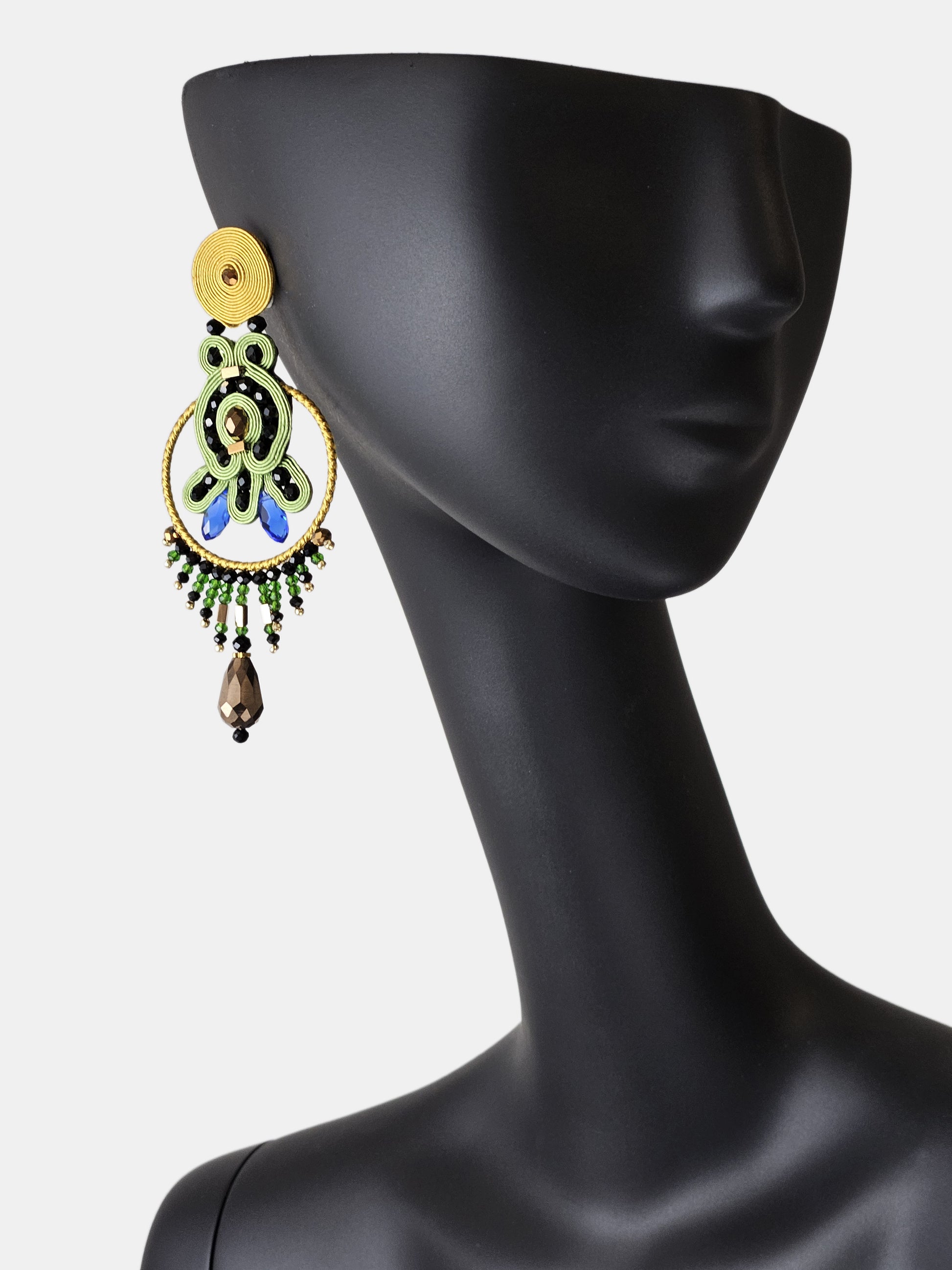 Pendientes Saint Honoré Pistache