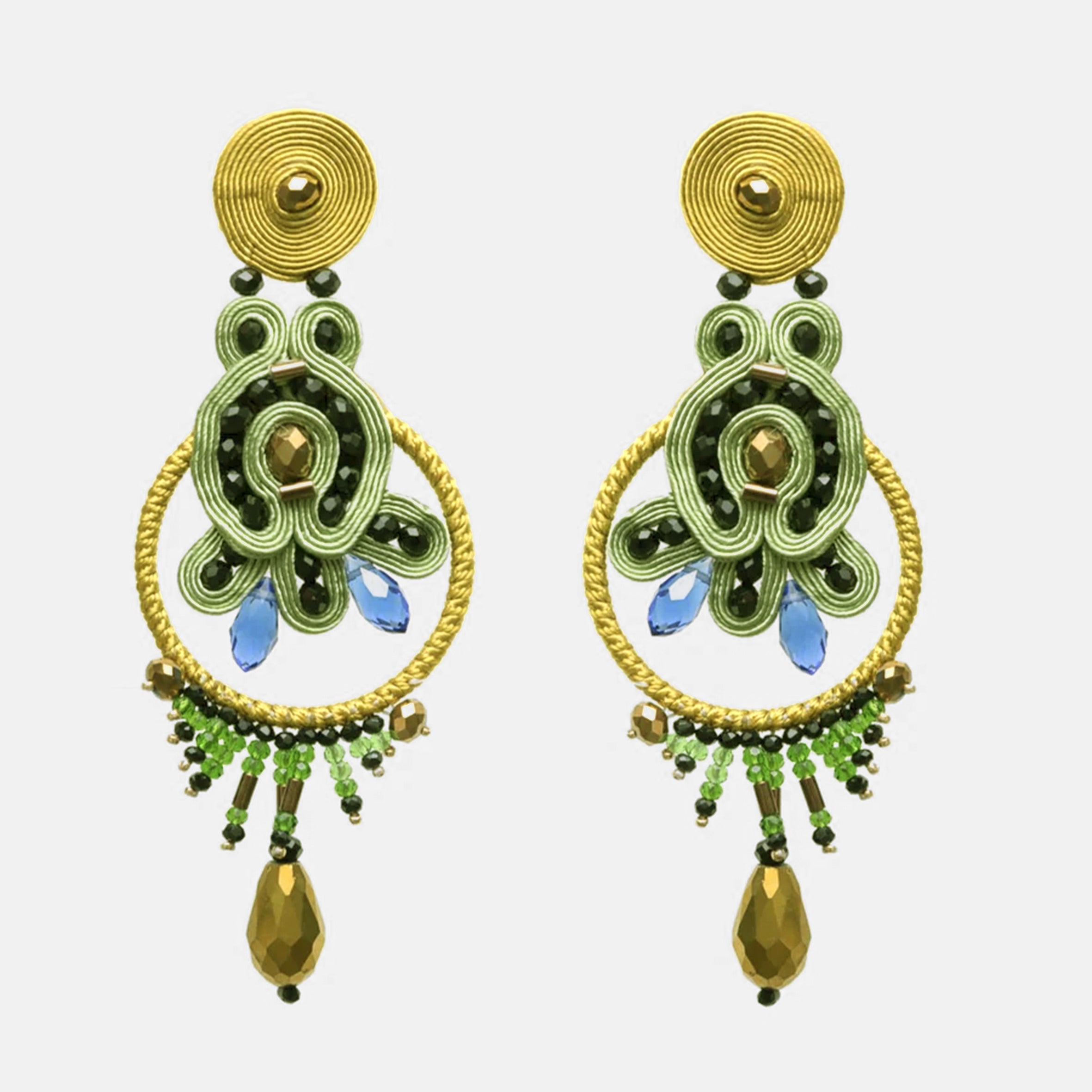 Pendientes Saint Honoré Pistache