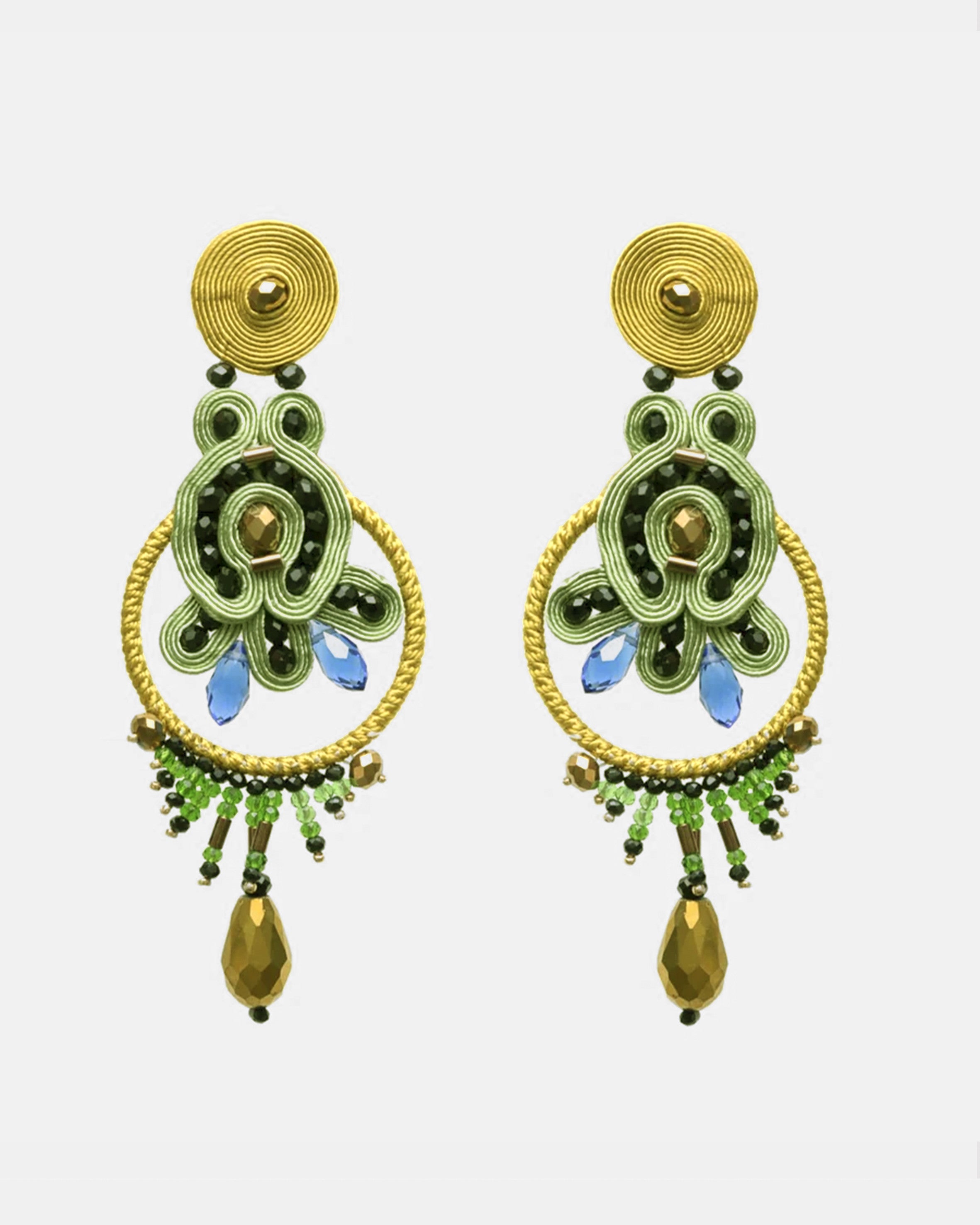 Pendientes Saint Honoré Pistache