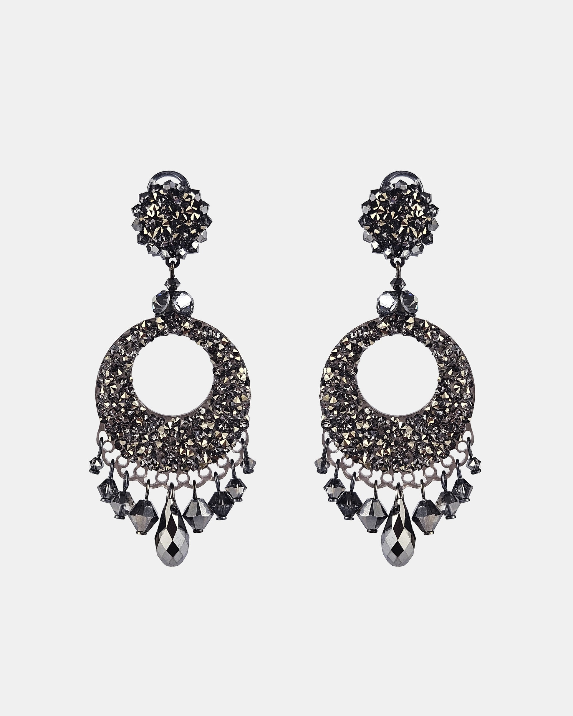 Anel Swarovski anthracite pendant