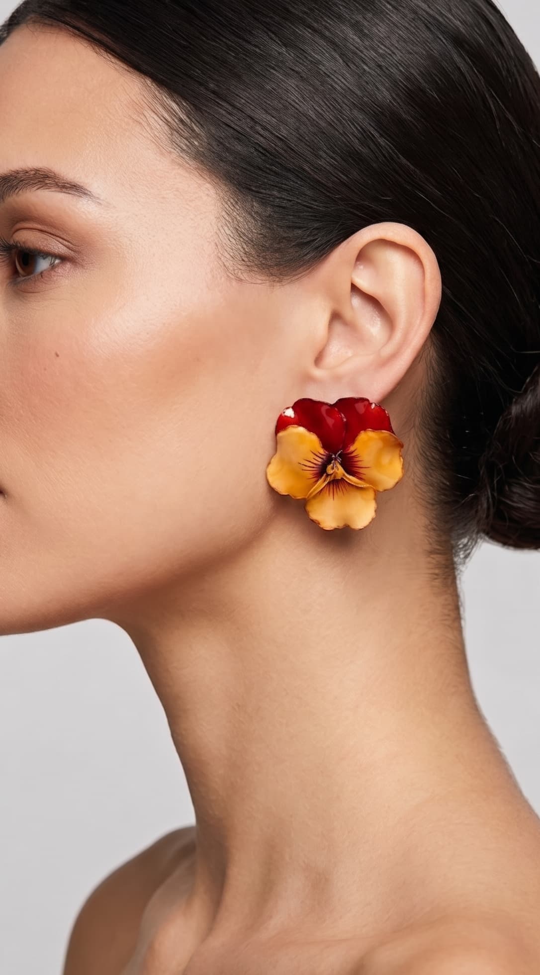 Pendientes Pensée Miel
