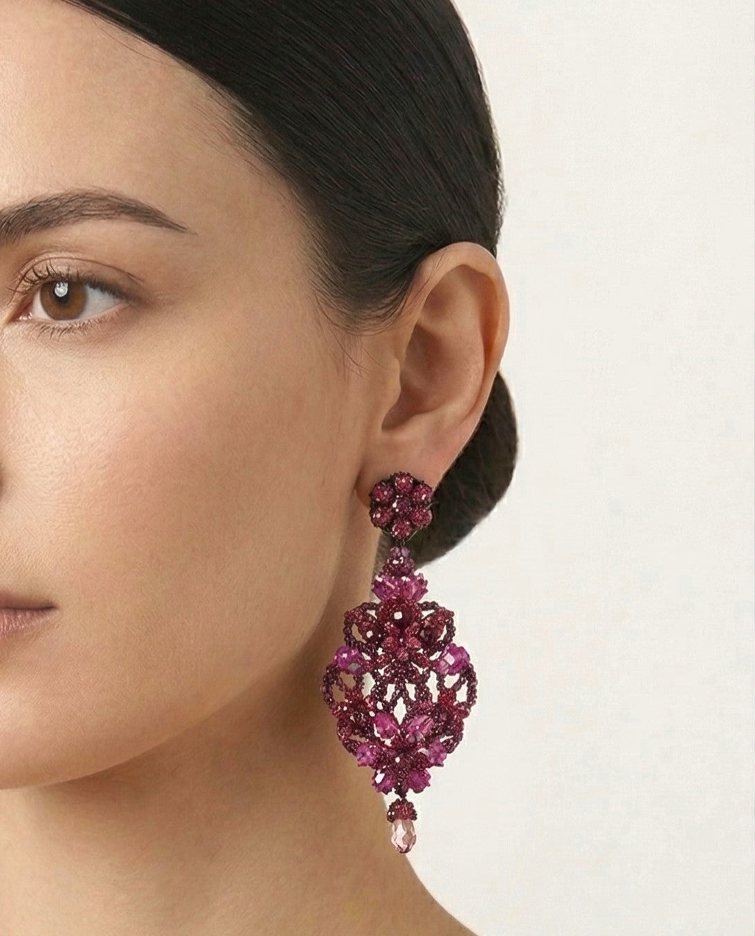 Pendientes de Fiesta Jardín de Baco