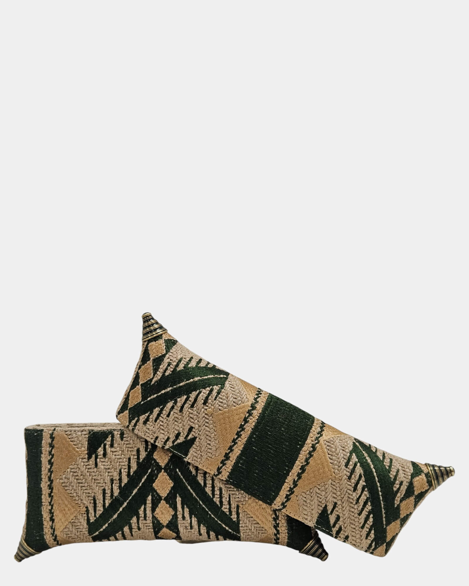 CLUTCH MARTHA GREEN AND GOLD