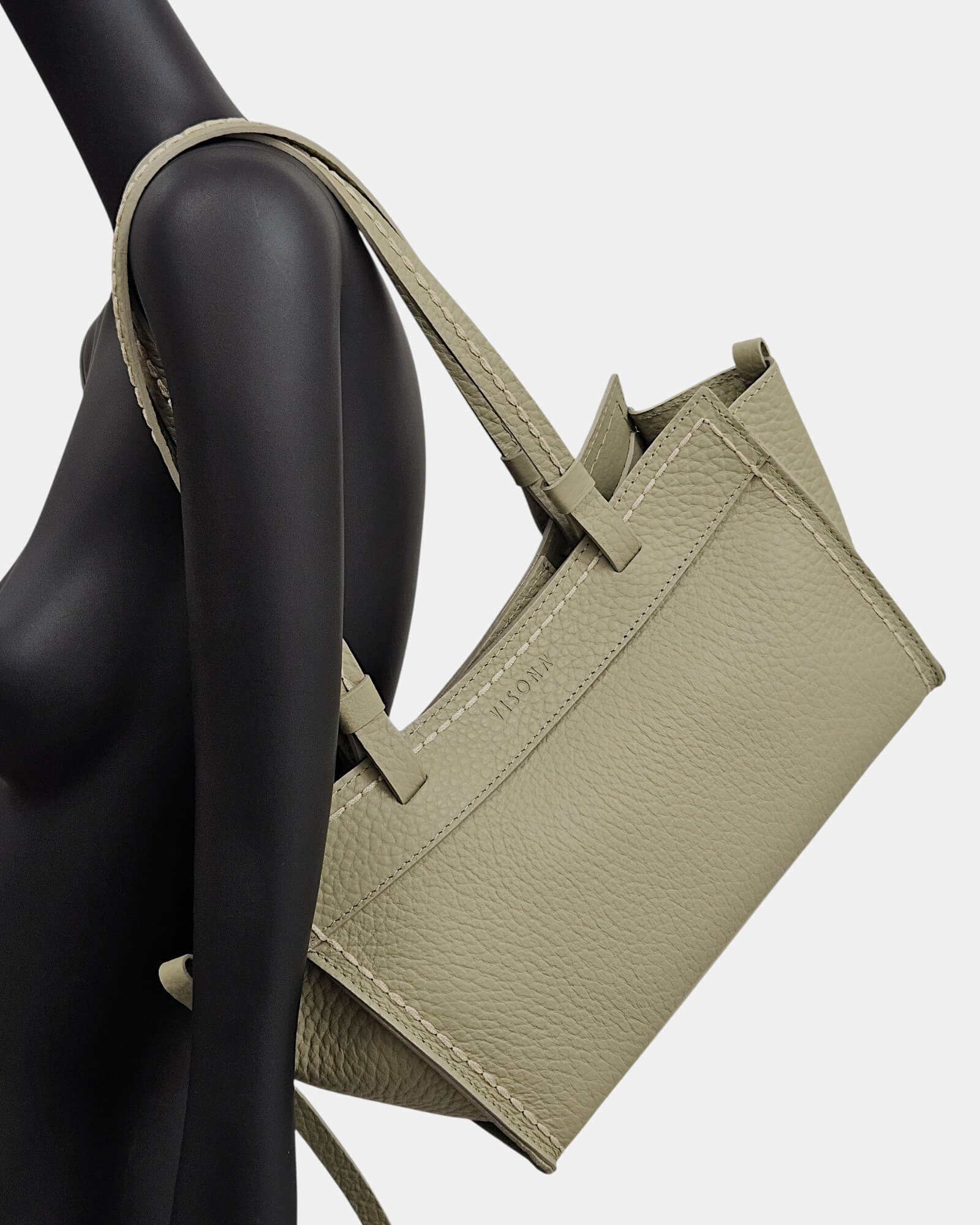 Bolso de hombro Queen Salvia en Piel