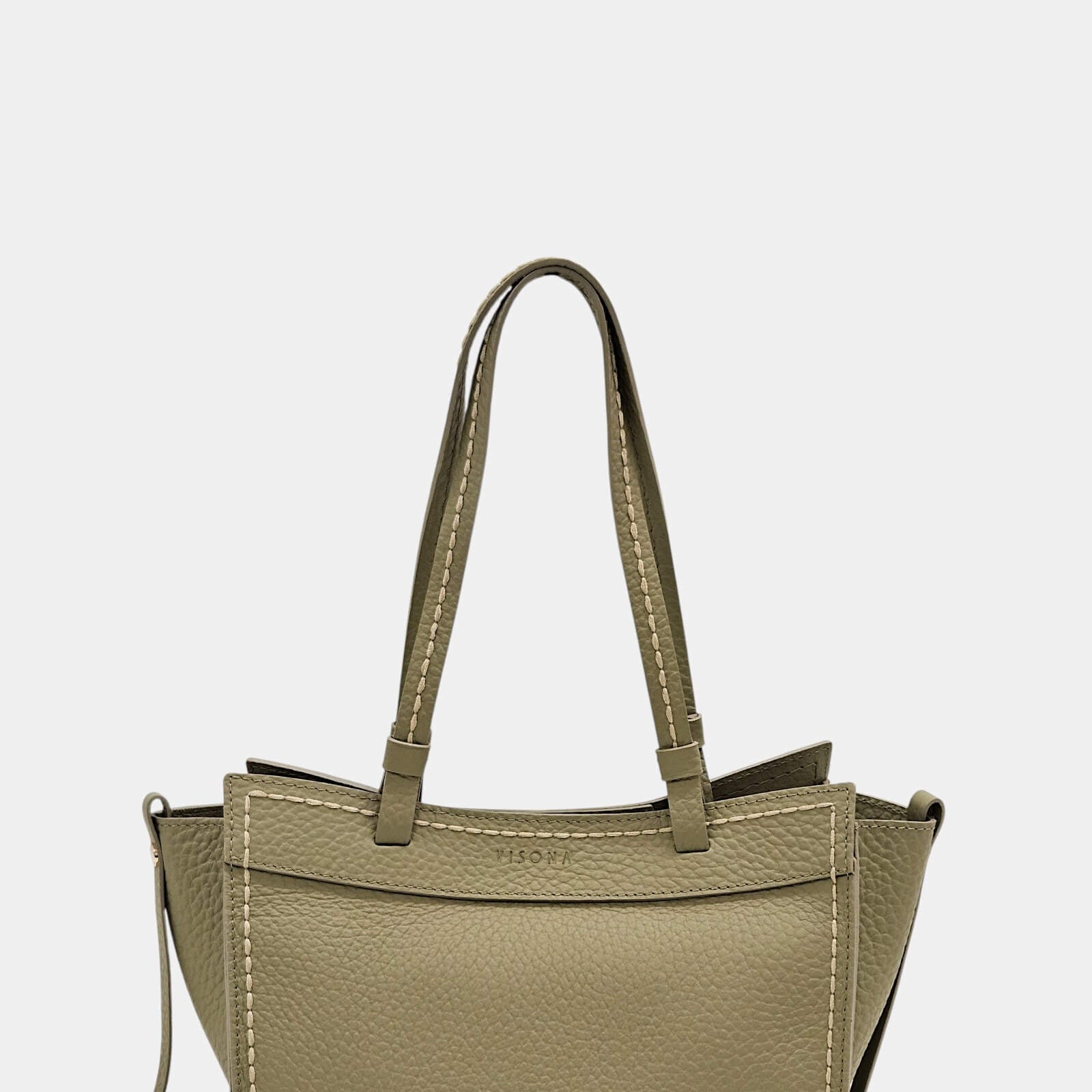 Bolso de hombro Queen Salvia en Piel