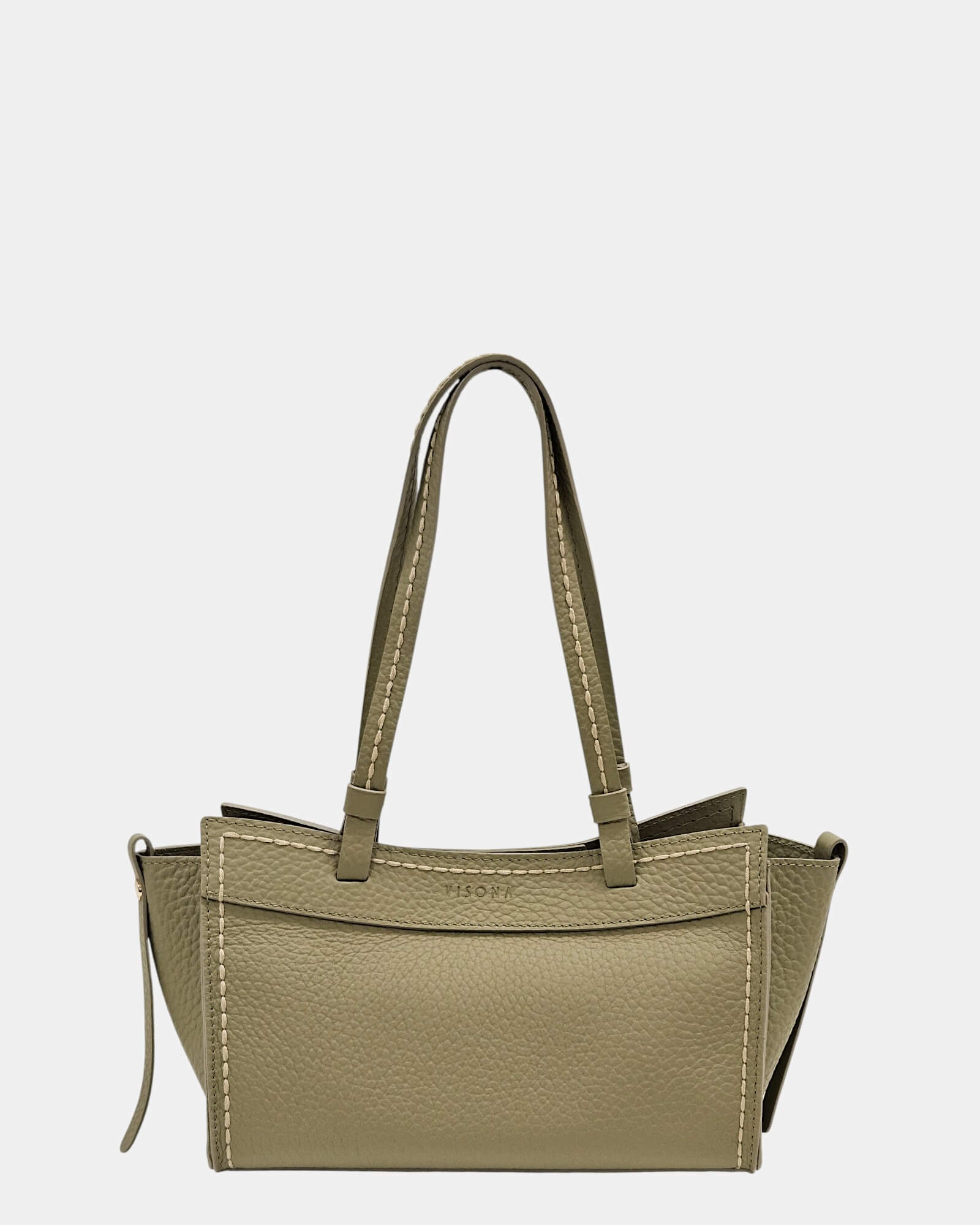 Bolso de hombro Queen Salvia en Piel