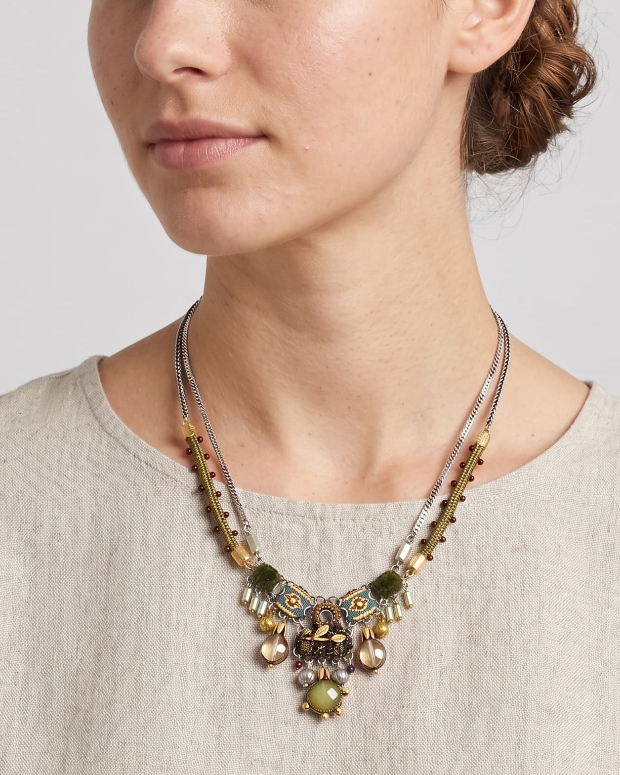 Jaffa Chevron Necklace