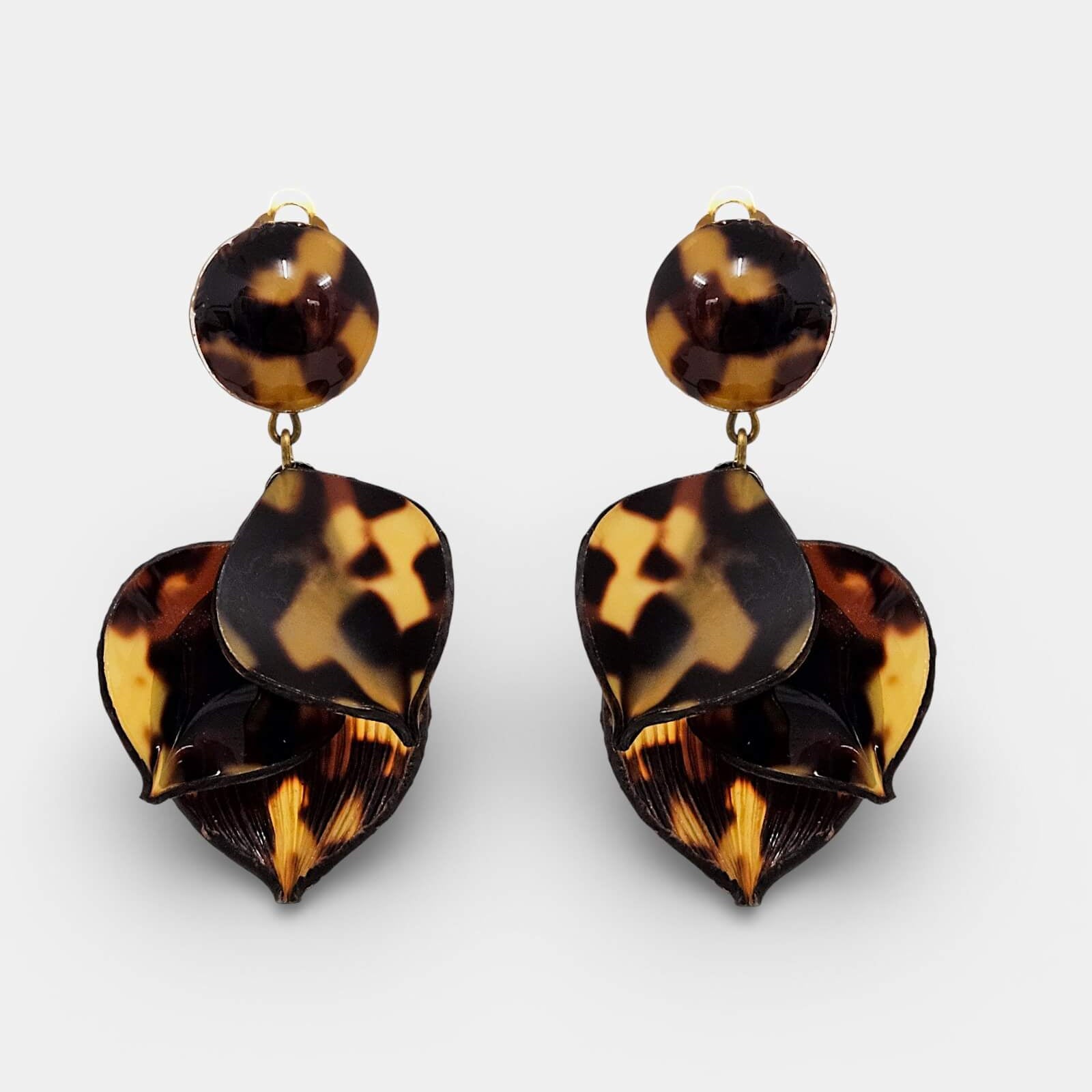 Pendientes Largos Begonia Carey