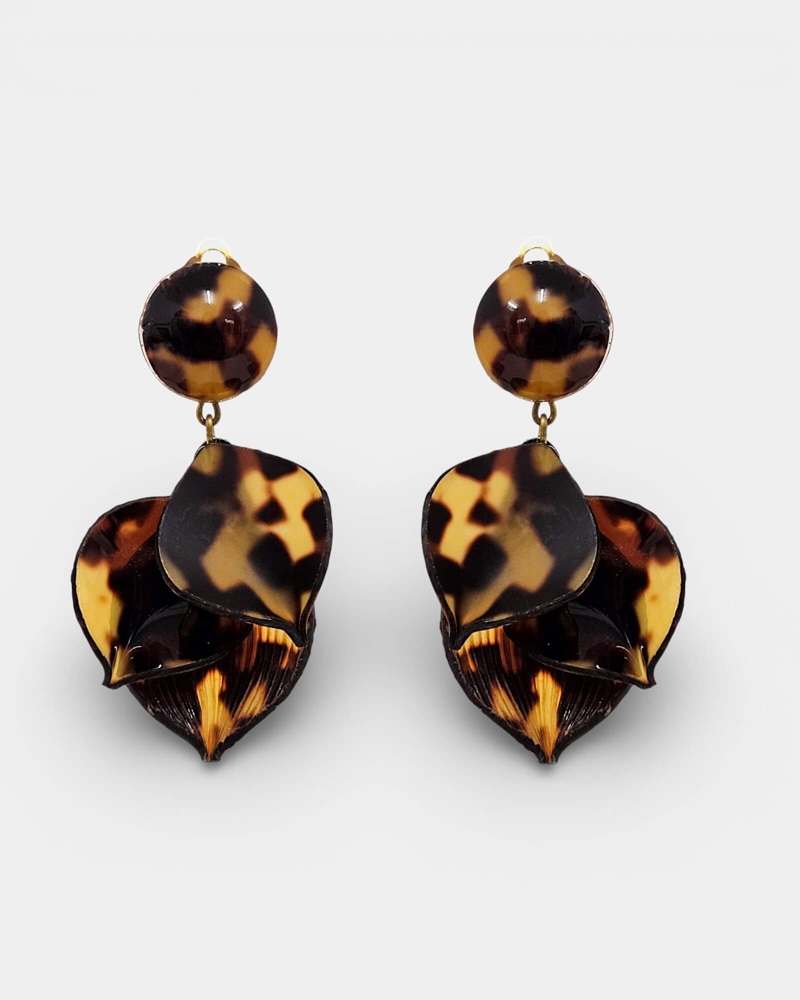 Pendientes Largos Begonia Carey