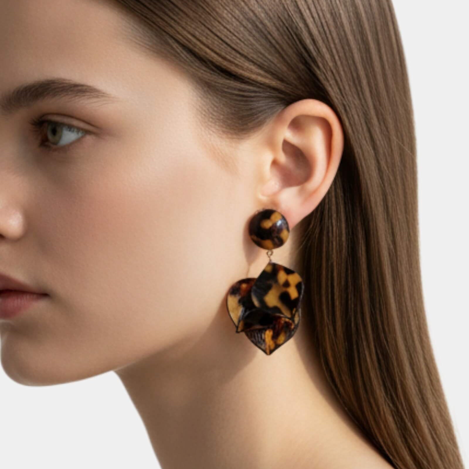 Pendientes Largos Begonia Carey