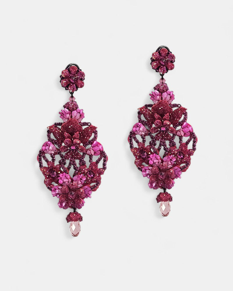 Pendientes de Fiesta Jardín de Baco