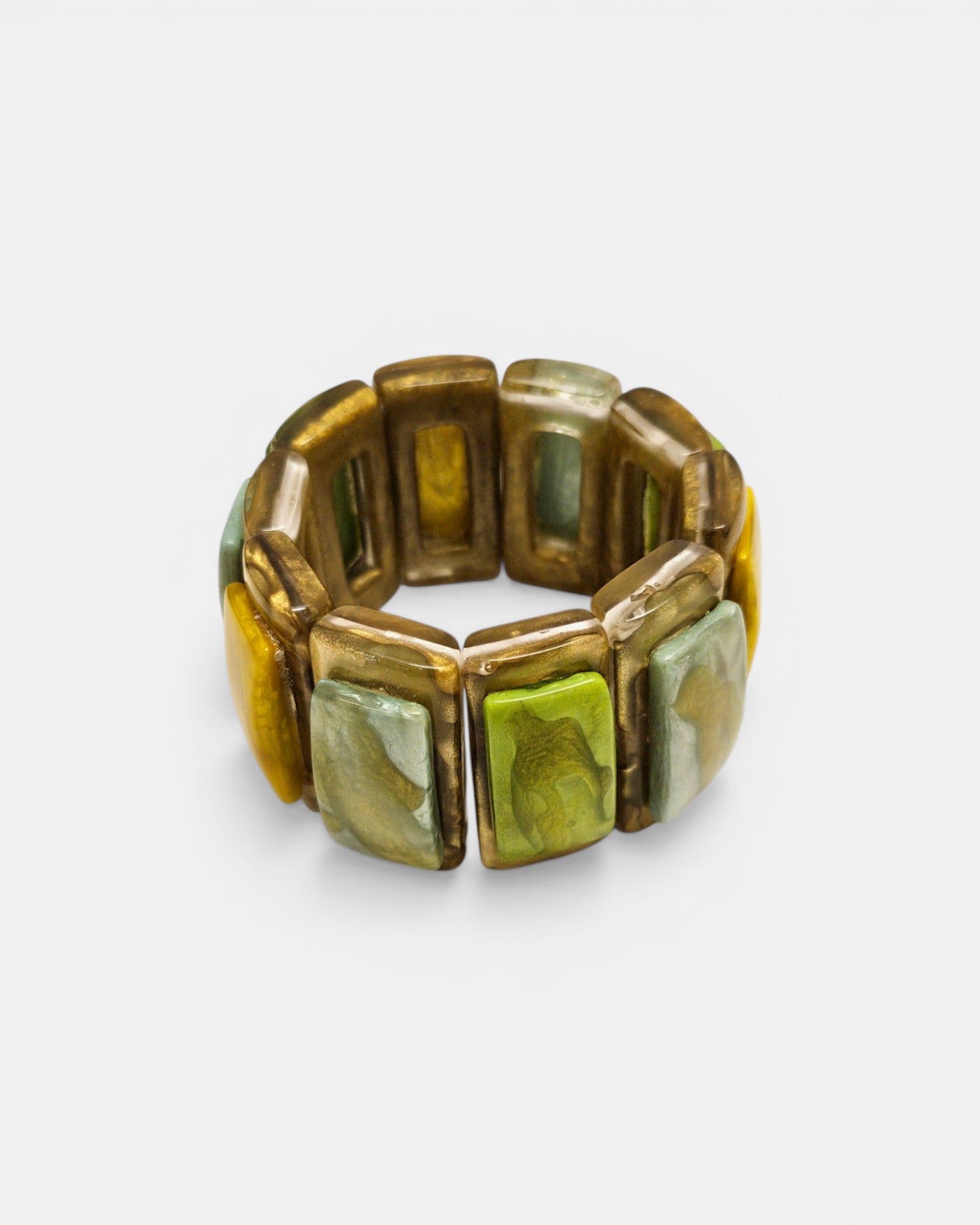 Estructura interna de los eslabones de la pulsera Laika de Dominique Denaive.